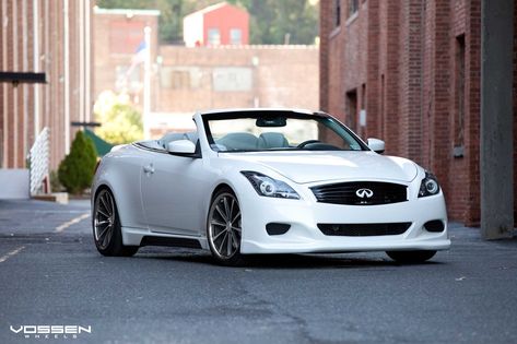 G37 Convertible, Custom Body Kits, Infiniti G37, Nissan Infiniti, First Car, Amazing Cars, Car Collection, Body Kit, Sport Cars