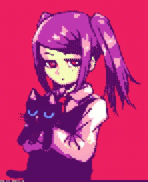 Jill Stingray Pfp, Jill Vallhala, Va11 Hall A, Jill Stingray, Kawaii Pictures, Cyberpunk 2077, Stingray, Drawing Techniques, Miraculous Ladybug