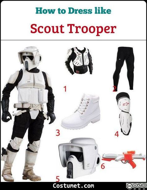 Diy Storm Trooper Costume, Scout Trooper Costume, Space Party Costumes, Clone Trooper Costume, Star Wars Costumes Diy, Diy Costumes Men, Sith Cosplay, White Armor, Clone Trooper Armor