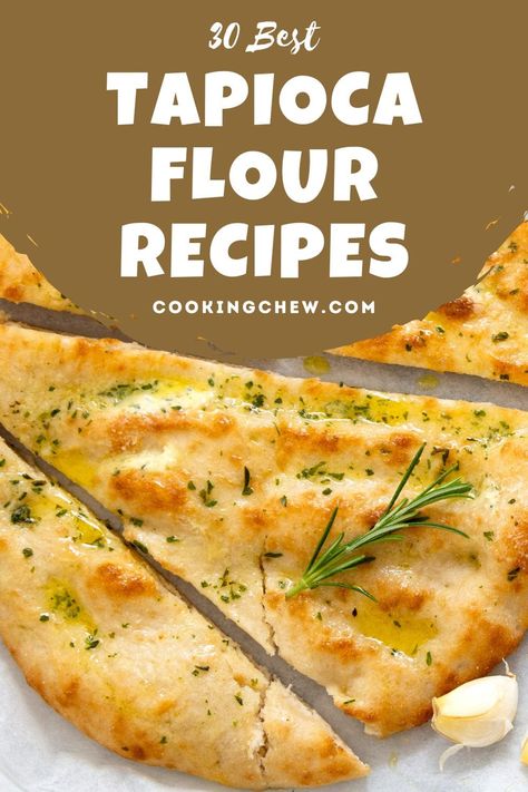 Tapioca Flour Dessert Recipes, Tapioca Flour Pudding, Baking With Tapioca Flour, Things To Make With Tapioca Flour, Vegan Tapioca Flour Recipes, Tapioca Flour Recipes Baking, Tapioca Pancakes Recipe, Tapioca Flour Bread Recipes, Tapioca Flour Muffins