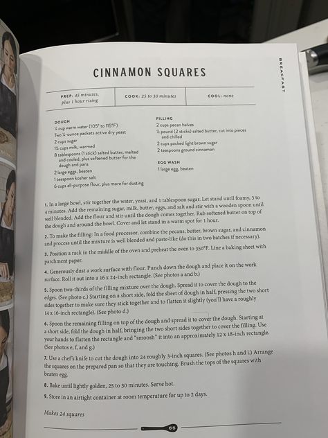 Joanna Gaines Cinnamon Squares Recipe, Joanna Gaines Cinnamon Squares, Cinnamon Squares Joanna Gaines, Cinnamon Squares, Joanna Gaines Recipes, Square Recipes, Jam Cookies, Magnolia Table, Sweet Breads