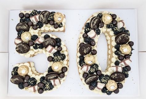 50th Birthday Cake Numbers, 50 Shaped Birthday Cake, 50 Shaped Cake, 30 Shaped Birthday Cake, 50 Cupcake Cake Number For Men, 50th Number Birthday Cake, 50 Cake Number, Number Cake Gold And Black, Mens Number Cake