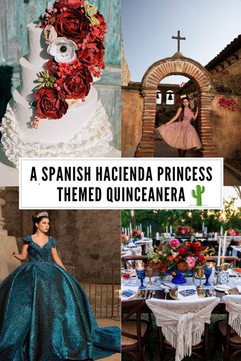 The goal is to have you transform into a hacienda princess on the day of your quinceanera. Spanish Hacienda, Quince Decorations, Red Quinceanera Dresses, Quinceanera Decorations, Quinceanera Themes, Sweet 15, Sweet 16 Parties, The Goal, Quinceanera Dresses