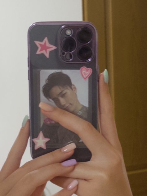 Ateez Phone Case, Ateez Outlaw, Kpop Phone Cases, Routine Aesthetic, San Ateez, Case Ideas, Choi San, Pink Phone Cases, Aesthetic Phone Case