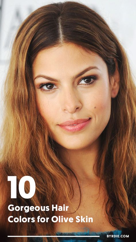 The best hair colors for olive skin Brown Hair Olive Skin, Olive Skin Tone Hair Color, Olive Skin Hair, Light Olive Skin Tone, Eva Mendes Hair, Pale Olive Skin, Hair Color For Tan Skin, Light Olive Skin, Medium Olive Skin