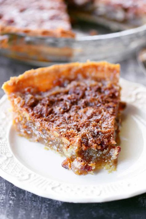 Pecan Pie Filling Recipe, Pecan Pie Recipe Without Corn Syrup, Pecan Pie Without Corn Syrup, Pecan Syrup, Easy Pecan Pie, Southern Pecan Pie, Best Pecan Pie, Pecan Pie Easy, Gunny Sack