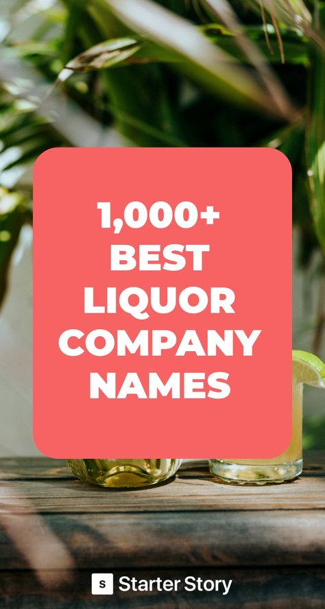 Bottle Girls, Strong Drinks, Creative Names, Name Generator, Liquor Store, A Name, Cool Names, Girl Names, Business Names