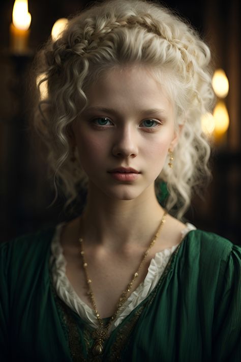 Medieval Woman Aesthetic, Medieval Children, Joanna Lannister, Blonde Characters, Swan Family, Medieval Woman, Royalty Aesthetic, Fashion Background, Adventure Outfit