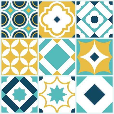 Geometrical Pattern Design, Geometric Tile Pattern, Tiles Pattern, Beige Ceramic, Geometric Pattern Art, Geometric Design Art, Geometric Tiles, Flower Vintage, Tile Pattern