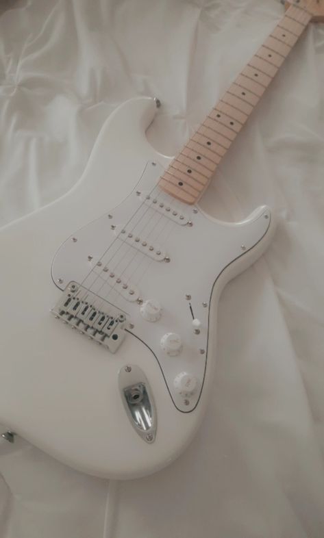 fender squier White Stratocaster, Fender Squier, Music, White, Quick Saves