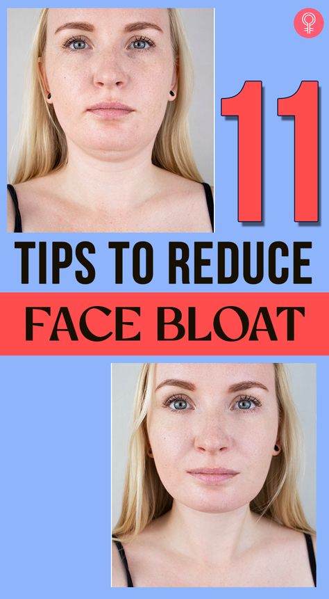 11 Tips To Reduce Face Bloat: When you notice that your face is swollen up, it’s hard to even look at yourself in the mirror this way. So if you’ve been looking for ways to reduce or temporarily hide your puffy face, look no further! We have a list of eleven tips that can help you reduce or, at the very least, disguise your bloated face. Reduce Swelling In Face, Face Bloat, Saggy Face, Bloated Face, Face Breaking Out, Puffy Face, Swollen Face, Facial Puffiness, Lose Water Weight