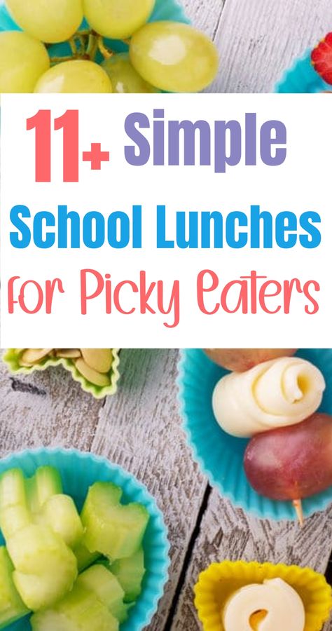 Yummy school lunch ideas for the picky eaters in your home! No matter what time of year, it’s never a bad idea to think of kids’ school lunch ideas for picky eaters. It often seems that kids fall into one of two categories: eating everything they can get their hands on or being very picky […] Kid Lunch Ideas For Picky Eaters, Preschool Lunch Ideas Picky Eaters, Kindergarten Lunch Ideas Picky Eater, School Lunch For Picky Eaters, Elementary Lunch Ideas Kids, Easy Kid Lunches For School, Picky Kids Lunch Ideas For School, School Lunch Ideas For Picky Eaters, Lunch For Picky Eaters