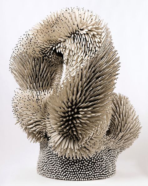 Landscapes, nature, memories, identity, and place. All influence the large- and small-scale ceramic shard sculptures and installations created by Zemer... Zemer Peled, Clay Sculptures, Clay Wall Art, Artistic Installation, Slab Pottery, Film Photo, Paul Cezanne, Porcelain Art, Clay Design