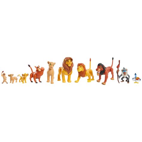 Disney The Lion King Deluxe Figure Set, Officially Licensed Kids Toys for Ages 3 Up, Gifts and Presents - Walmart.com Lion King Cupcakes, Lion King Mufasa, Lion King Toys, Young Simba, Lion Toys, Lion King Birthday, Disney The Lion King, Roi Lion, Lion Guard