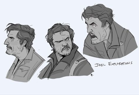 Arte Sketchbook, Last Of Us, Pedro Pascal, Human Art, Illustration Character Design, Art Studies, Cartoon Style, Art Reference Photos, Character Design Inspiration