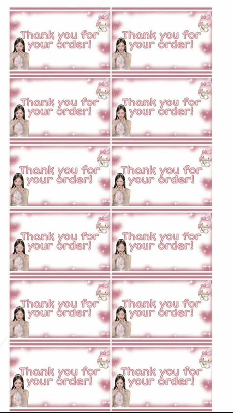 Sticker Business, Scrapbook Printable, Lomo Card, Printables Freebies, Happy Mail, Photo Card, Photo Cards, Thank You Cards, Thank You