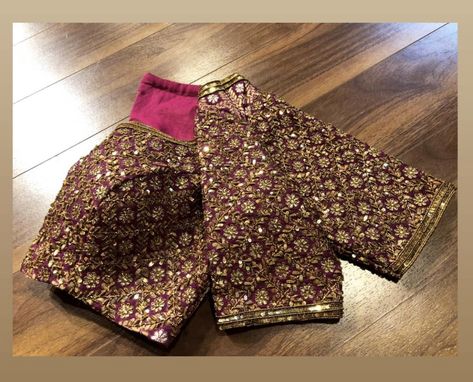 Magam Work Designs Latest, Zardosi Blouse Designs, Zardosi Blouse, Hand Magic, Magam Work Designs, Blouses Work, Magam Work, Maggam Blouse, Blue Blouse Designs