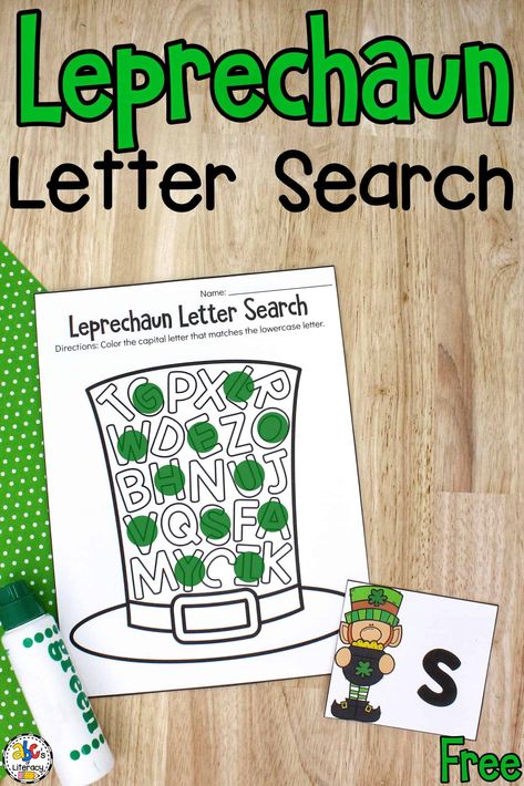 Leprechaun Letter, St Patricks Activities, Leprechaun Activities, March Lesson Plans, Sant Patrick, March Themes, March Activities, St Patricks Day Crafts For Kids, St Patrick Day Activities