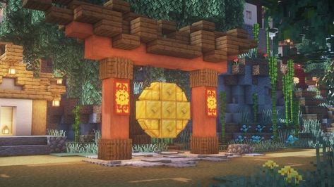 Japanese Minecraft Builds, Minecraft Japanese House, Minecraft Japanese, Minecraft Farm, Cool Minecraft Creations, Minecraft Castle, Detail Oriented, Cute Minecraft Houses, Minecraft City