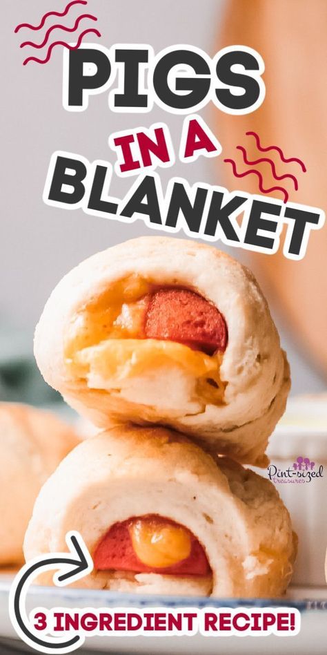 Crab Rangoon Casserole, Best Pigs In A Blanket, Best Pigs In A Blanket Recipe, Easy Pigs In A Blanket, Southwestern Chicken Casserole, Party Food For Adults, Three Ingredient Recipes, Canned Biscuits, Biscuit Dough