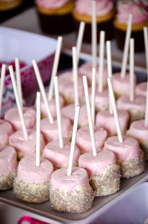 Pink Marshmallow, Winter Onederland Birthday Party, Birthday 21st, Turning 21, Winter Onederland Party, Onederland Birthday Party, 21st Cake, Winter Birthday Parties, Birthday Party Snacks