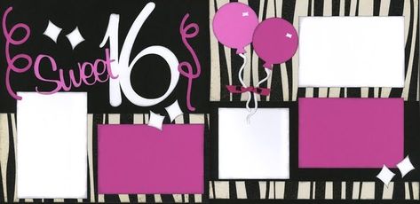 Scrapbook Birthday, Birthday Scrapbook Layouts, Birthday Scrapbook Pages, Out On A Limb, Kids Pages, Creative Scrapbook, Birthday Scrapbook, Diy Birthday Party, Sweet 16 Birthday