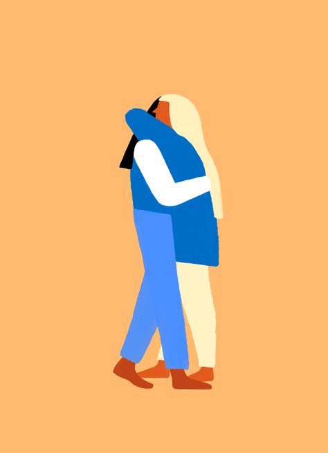 Vector Illustration People, Hug Illustration, People Hugging, Etsy Poster, 달력 디자인, Quotes Thoughts, Motion Graphics Design, Life Quotes Love, Simple Illustration