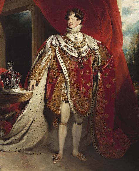 Thomas Lawrence, George Romney, Coronation Robes, King George Iv, William Hogarth, Thomas Gainsborough, Dante Gabriel Rossetti, L'art Du Portrait, George Iv