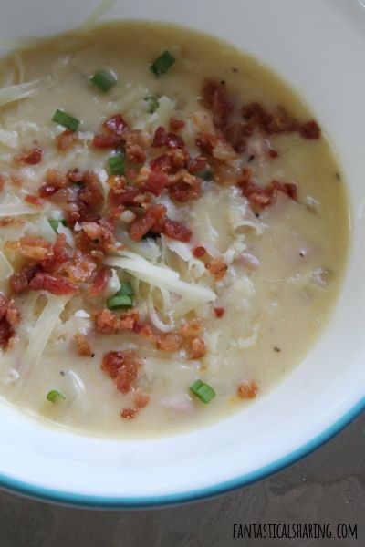 Creamy Potato Soup Recipe, Ham Soup Recipes, Beer Cheese Soup, Slow Cooker Potato Soup, Slow Cooker Baking, Keto Soups, Beer Cheese Soups, Loaded Cauliflower, Loaded Baked Potato