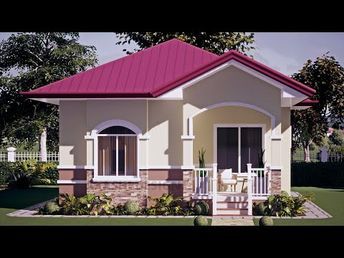 Small House Roof Design, Simple Bungalow House Designs, Beautiful Bungalow, Modern Bungalow House Plans, Philippines House Design, Modern Bungalow House Design, Small Bungalow, Bungalow Style House, One Storey House