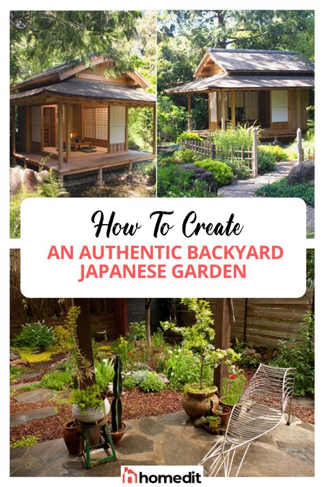 Finding the right landscape for your backyard can be difficult. There are many different designs to choose from and it’s important that everything works well together. One of these design options is the backyard Japanese garden. Here's how. Japanese Garden Trees, Japanese Style Garden Backyards, Backyard Japanese Garden Ideas, Japanese Backyard Ideas, Japanese Garden Diy, Japanese Garden Design Layout, Backyard Japanese Garden, Diy Japanese Garden, Japanese Courtyard Garden