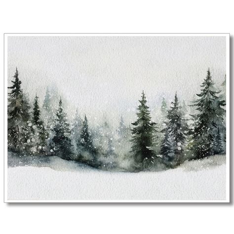 PRICES MAY VARY. Our Winter Forest Landscape use high quality waterproof sunfast canvas material and printed with 12 color high fidelity large format printer, for durability and stabilit。 Winter Forest Landscape Wall Decor Gifts: Our winter landscape bring the serenity and beauty of the outdoors to your walls, creating a calm and intoxicating atmosphere for you. These artworks are perfect for adding color to your living room, bathroom, bedroom, kitchen, living room, office, farmhouse and more. I Snow Trees Painting, Snow Scene Painting, Christmas Snow Scenes Winter Wonderland, Winter Painted Rocks, Christmas Landscape Painting, Winter Watercolor Paintings, Christmas Canvas Paintings, Watercolor Forest Landscape, Winter Forest Painting