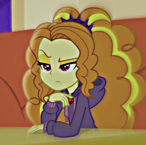 Adagio Dazzle Icon, Adiago Dazzle, Female Siren, Mlp Aesthetic, Redhead Characters, Adagio Dazzle, Mlp Icons, I Love You Girl, My Little Pony Equestria