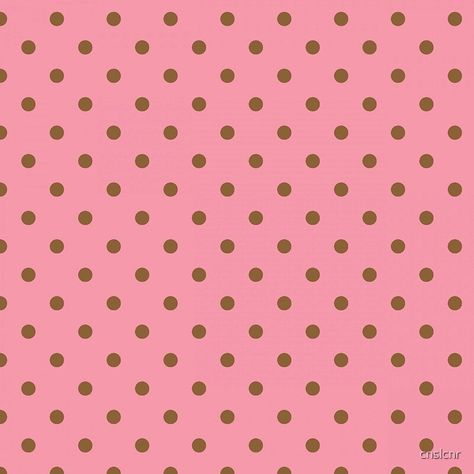 Polka Dots Background, Pink Scrapbook Paper, Wallpaper Rosa, Pink Scrapbook, Dots Background, Wall Tiles Design, Background Pink, Polka Dot Background, Brown Flower