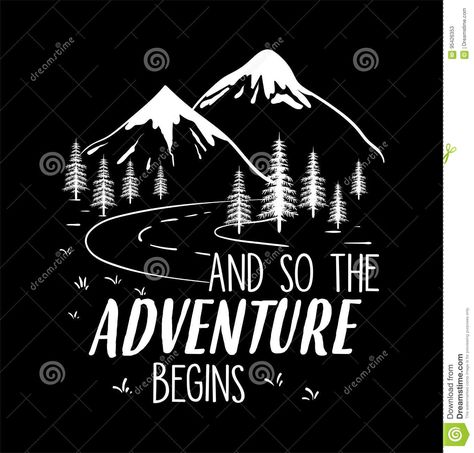 Mountain Chalkboard Art, Calling Illustration, Chalkboard Art Quotes, Chalk Sign, Chalk Wall, Chalkboard Drawings, Chalkboard Designs, The Adventure Begins, Mountains Are Calling