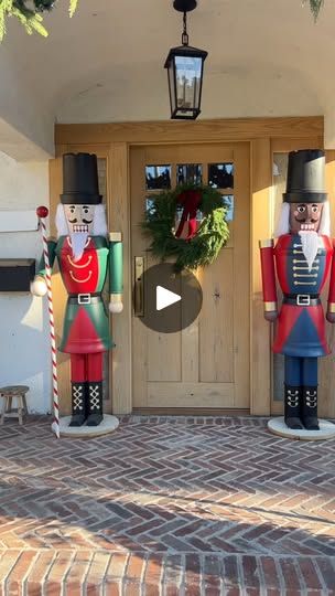 75K views · 37K reactions | Full planter nutcracker diy! I made these last year and I am so happy to say they have lasted! I think the ploy spray I used on them really allowed them to stay nice. ( also this is not my diy. There are a few versions of this diy on Pinterest) | Cyn Stiller Diy Front Porch Nutcracker, Flower Pot Nutcracker, How To Make A Nutcracker Soldier, Diy Large Nutcracker, Dollar Tree Nutcracker Diy, Diy Nutcracker Soldier Outdoor, Nutcracker Diy, Diy Nutcracker, Diy Wall Design