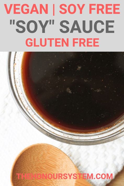 Soy Free Soy Sauce, Homemade Soy Sauce, Soy Sauce Substitute, Soy Sauce Alternative, Recipes With Soy Sauce, Healthy Recipes Easy, Kecap Manis, Soy Free Vegan, Gluten Free Soy Sauce