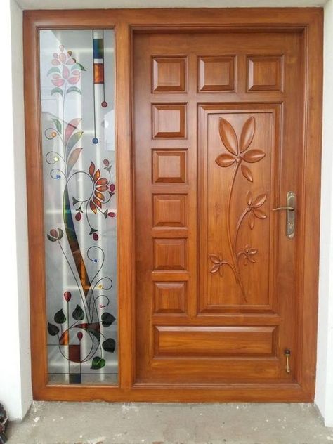 Entrance Door Design Indian, Main Entrance Door Design Modern, Door Design Main Entrance, Door Design Iron, Door Design Modern Luxury, Door Design Steel, Indian Main Door Designs, Single Main Door Designs, Main Door Design Photos