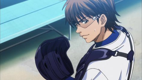 Ruki Mukami, Ace Of Diamond, Miyuki Kazuya, Anime Classroom, Ace Of Diamonds, Anime Nerd, New Romantics, Fictional Crushes, Sports Anime