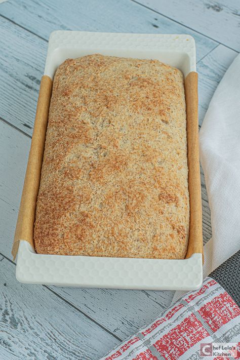 Rice Flour Bread, Rice Bread Recipe, Muffin Bread Recipe, English Muffin Bread Recipe, Rice Flour Recipes, English Muffin Bread, Vegan Bread Recipe, Homemade English Muffins, Rice Bread