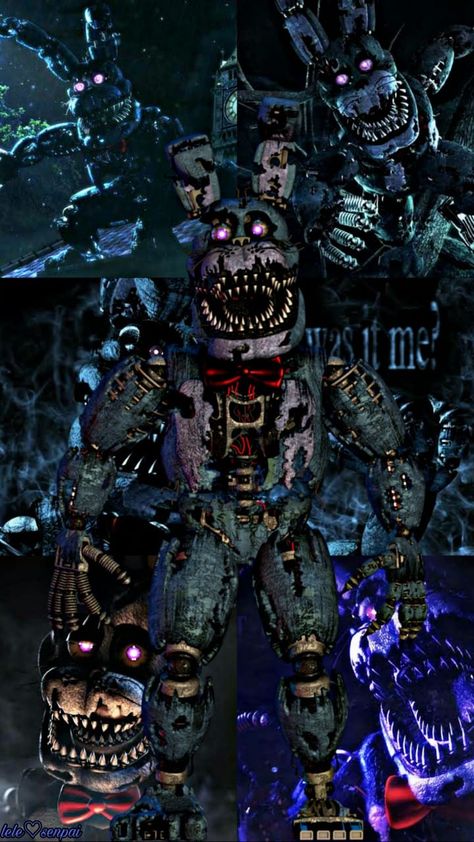 Fnaf Bonnie Wallpaper, Nightmare Bonnie Fnaf, Bonnie Wallpaper, Nightmare Fnaf, Fnaf Pictures, Nightmare Bonnie, Fnaf Freddy Fazbear, Fnaf Bonnie, Freddy Movie