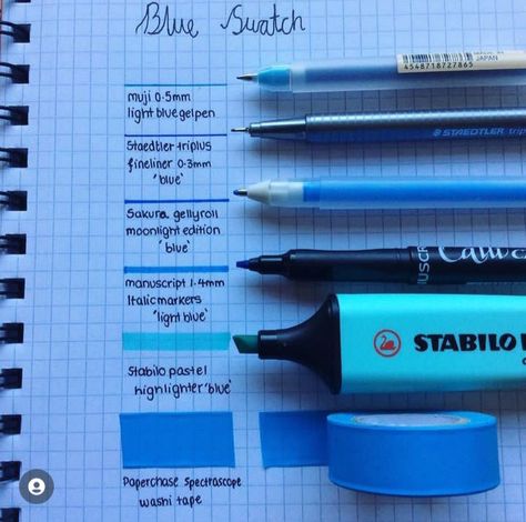 Cute stationary. Aesthetic stationary. Blue aesthetic. Blue stationary. Cute blue. Baby blue. Blue highlights. Blue aesthetic pen. Study. Study motivation. #shyaan Blue Highlighter Pen, Blue Pens Aesthetic, Blue Aesthetic Stationary, Blue Aesthetic School Supplies, Book Annotation Pens, Blue Pen Aesthetic, Highlighter Pen Study, Blue Stationary Aesthetic, Blue Annotations