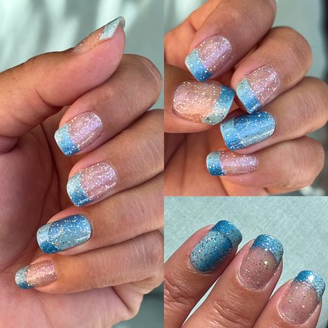 On the flip side, Gossip and Glitter On The Flip Side Color Street, Gossip And Glitter Color Street, Color Street Mixed Mani, Mani Ideas, Mixed Mani, Awesome Nails, Polish Ideas, Street Nails, Color Street Nails