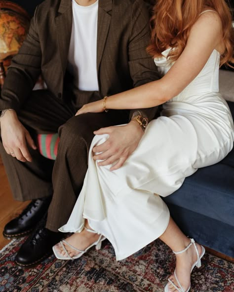 3 years since our first date in the freezing cold on the beach in Brighton 💕 (lockdown rules meant nothing was open!) Did a fun little wedding shoot for @thecurries.co the other week and got some lovely photos! - good practice for our wed next year! 📸 White dress is @houseofcb Black dress is @nadinemerabi rented from @hurr 🖤 Necklace and bracelet both @monicavinader Photo Shoots Aesthetic, Scarlet Benoit, Madeline Pestch, Obsessed Love, Love Poses, Twisted Hate, Newcastle University, College Romance, John Walker