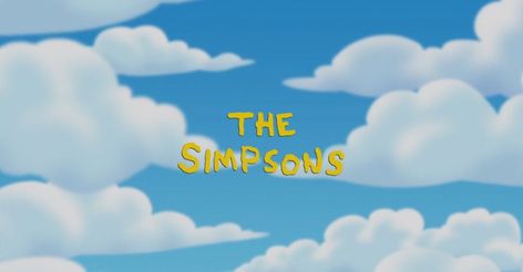 Cartoon Clouds Over Lake Michigan: "The Simpsons" Simpsons Party, Maggie Simpson, Far Side Comics, Cartoon Clouds, Opening Credits, The Simpson, All In The Family, Disney Infinity, The Big Four