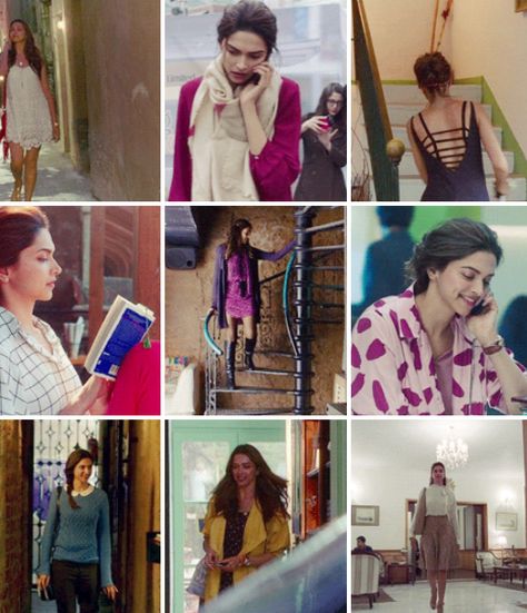 Deepika in piku Piku Movie Outfits, Tamasha Deepika Padukone Outfits, Deepika Tamasha Outfits, Deepika In Tamasha Outfits, Tamasha Outfits, Piku Deepika Padukone Outfit, Deepika Padukone Tamasha, Movie Aesthetic Quotes, Piku Movie