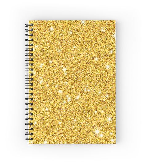 Unicorn School Supplies, Diy Notebooks, Cute Spiral Notebooks, Diary Design, Notebook Cover Design, School Supplies Shopping, Gold Effect, Note Books, Cute Journals