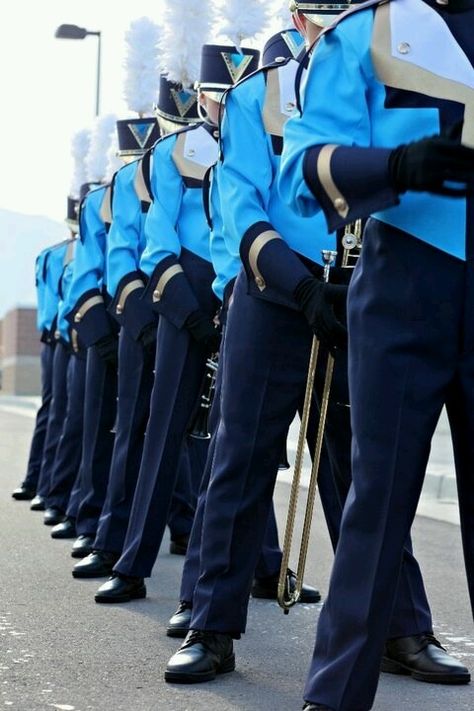 This is what we do. #music #musicians #marchingband #uniform Unity Repetition, Marching Band Problems, Marching Band Memes, Percussion Music, Band Problems, Marching Band Uniforms, Marching Bands, Marching Band Humor, Band Uniforms