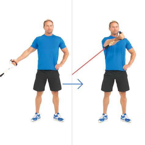 Work the Upper Chest by doing the Standing One Arm Chest Fly with fitness exercise bands from a low anchor point. Build your chest without joint pain! Chest Fly, Exercise Bands, Chest Muscles, Chest Workouts, Face Forward, Chest Workout, Band Workout, Upper Body, Sport Fitness