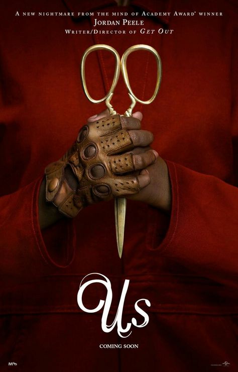 New poster for the horror thriller US, from writer and director Jordan Peele. #us #movieposter #thriller #suspense #horror #horrormovie #creepy #scary #gore #terror #jordanpeele #elizabethmoss #lupitanyongo #winstonduke #pop #PopCulture #Geek #nerd #Movies #Filmes #cinema #art #Culture #cult #entertainment #OsFilmesdoKacic Winston Duke, Us 2019, Elizabeth Moss, Full Mon, Terry Gilliam, Lupita Nyong, This Is Us Movie, New Nightmare, Jordan Peele